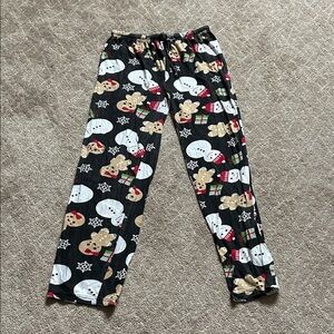 Just Love Black Kids Pajama Bottoms with Holiday Print